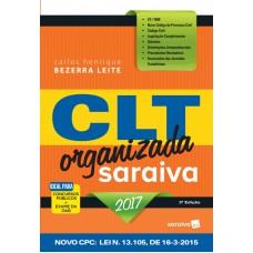 CLT ORGANIZADA SARAIVA 2017