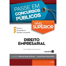 PASSE EM CONCURSOS PÚBLICOS - NÍVEL SUPERIOR - DIREITO EMPRESARIAL