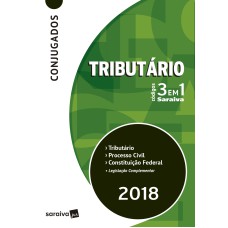 TRIBUTÁRIO CÓDIGOS 3 EM 1: 14ª EDIÇÃO DE 2018: TRIBUTÁRIO, PROCESSO CIVIL E CONSTITUIÇÃO FEDERAL