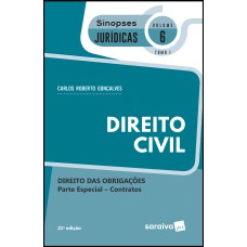 SINOPSES JURÍDICAS: DIREITO CIVIL: TOMO I - 21ª EDIÇÃO DE 2019: DIREITO DAS OBRIGAÇÕES - PARTE ESPECIAL - CONTRATOS