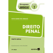 SINOPSES JURÍDICAS: DIREITO PENAL - 24ª EDIÇÃO DE 2019