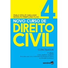 NOVO CURSO DE DIREITO CIVIL VOL 4 - CONTRATOS - 3ª ED. 2020