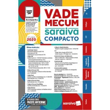 VADE MECUM COMPACTO SARAIVA 2020 - 22ª EDIÇÃO: ATUALIZADO COM O PACOTE ANTICRIME