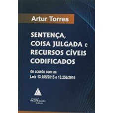 SENTENÇA COISA JULGADA E RECURSOS CÍVEIS CODIFICADOS