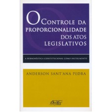 CONTROLE DE PROPORCIONALIDE DOS ATOS LEGISLATIVOS