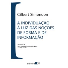 A INDIVIDUAÇÃO À LUZ DAS NOÇÕES DE FORMA E DE INFORMAÇÃO