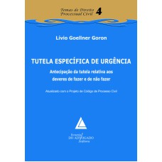 TUTELA ESPECÍFICA DE URGÊNCIA