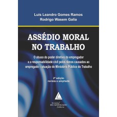 ASSÉDIO MORAL NO TRABALHO