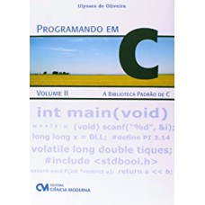 PROGRAMANDO EM C - VOLUME II - 1