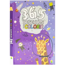 365 DESENHOS PARA COLORIR (ROXO)