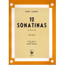 12 SONATINAS - OP. 36, 37 E 38