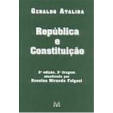 REPUBLICA E CONSTITUICAO