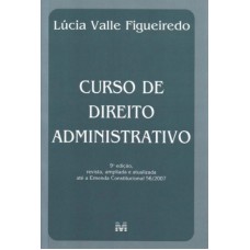 CURSO DE DIREITO ADMINISTRATIVO