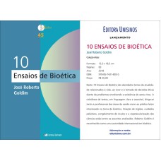 10 ENSAIOS DE BIOÉTICA