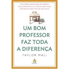 UM BOM PROFESSOR FAZ TODA A DIFERENCA