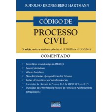 CÓDIGO DE PROCESSO CIVIL - COMENTADO