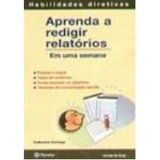 APRENDA A REDIGIR RELATÓRIOS