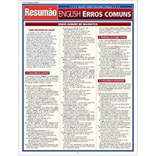 RESUMAO ENGLISH ERROS COMUNS - 1ª