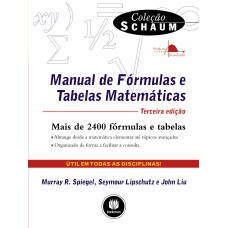 MANUAL DE FÓRMULAS E TABELAS MATEMÁTICAS