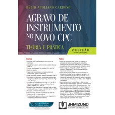 AGRAVO DE INSTRUMENTO NO NOVO CPC - TEORIA E PRÁTICA