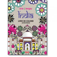 ÍNDIA - LIVRO DE COLORIR ANTIESTRESSE