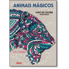 ANIMAIS MÁGICOS - LIVRO DE COLORIR ANTIESTRESSE