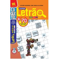 SUPER LETRÃO COLORIDO - NÍVEL MÉDIO - LIVRO 8