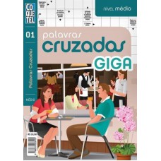 PALAVRAS CRUZADAS GIGA - NÍVEL MÉDIO - LIVRO 1