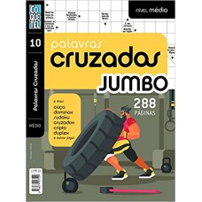 PALAVRAS CRUZADAS JUMBO - NÍVEL MÉDIO - LIVRO 10