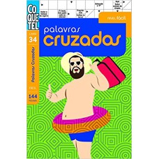 PALAVRAS CRUZADAS - NÍVEL FÁCIL - LIVRO 34