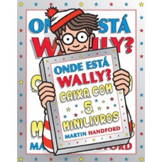 Onde está Wally? Caixa com 5 minilivros