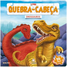 LIVRO QUEBRA-CABECA - DINOSSAUROS