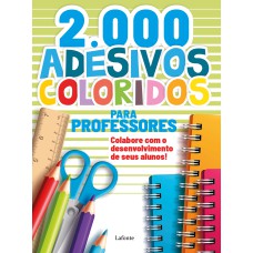 ADESIVOS COLORIDOS PARA PROFESSORES: 2.000 ADESIVOS COLORIDOS