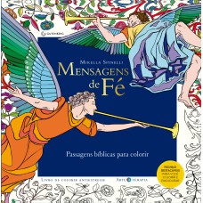 MENSAGENS DE FÉ - PASSAGENS BÍBLICAS PARA COLORIR