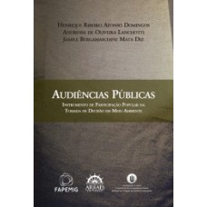 Audiências públicas: instrumento de participação popular na tomada de decisão em meio ambiente