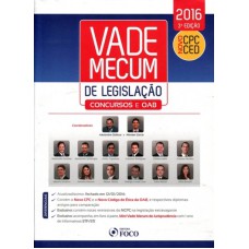 VADE MECUM DE LEGISLAÇAO - CONCURSOS E OAB