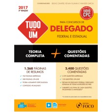 TUDO EM UM - PARA CONCURSOS DE DELEGADO FEDERAL E ESTADUAL