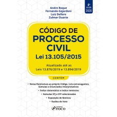 CÓDIGO DE PROCESSO CIVIL - 4ª ED - 2020