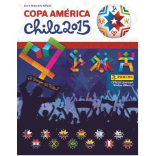 álbum de figurinhas (capa dura) copa América 2015