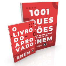 COLEÇÃO ME SALVA - O LIVRO DO APROVADO + 1001 QUESTÕES PARA FAZER ANTES DE PASSAR NO ENEM