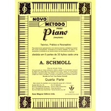 NOVO MÉTODO PARA PIANO - 4ª PARTE - TEÓRICO, PRÁTICO E RECREATIVO