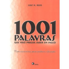 1001 PALAVRAS QUE VOCÊ PRECISA SABER EM INGLÊS