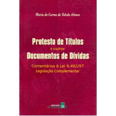 PROTESTO DE TITULOS E OUTROS DOCUMENTOS DE DIVIDAS