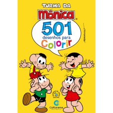 501 DESENHOS PARA COLORIR TURMA DA MÔNICA