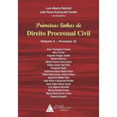 PRIMEIRAS LINHAS DE DIREITO PROCESSUAL CIVIL