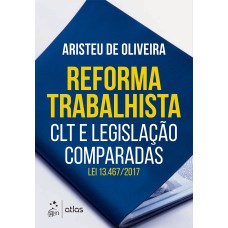 REFORMA TRABALHISTA - CLT E LEGISLAÇÃO COMPARADAS