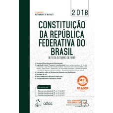 CONSTITUIÇÃO DA REPÚBLICA FEDERATIVA DO BRASIL: DE 5 DE OUTUBRO DE 1988