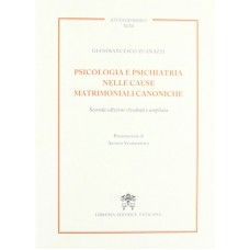 PSICOLOGIA E PSICHIATRIA NELLE CAUSE MATRIMONIALLI CANONICHE - 1ª