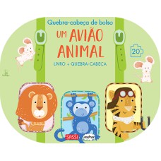 UM AVIÃO ANIMAL: QUEBRA-CABEÇA DE BOLSO