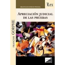 APRECIACION JUDICIAL DE LAS PRUEBAS